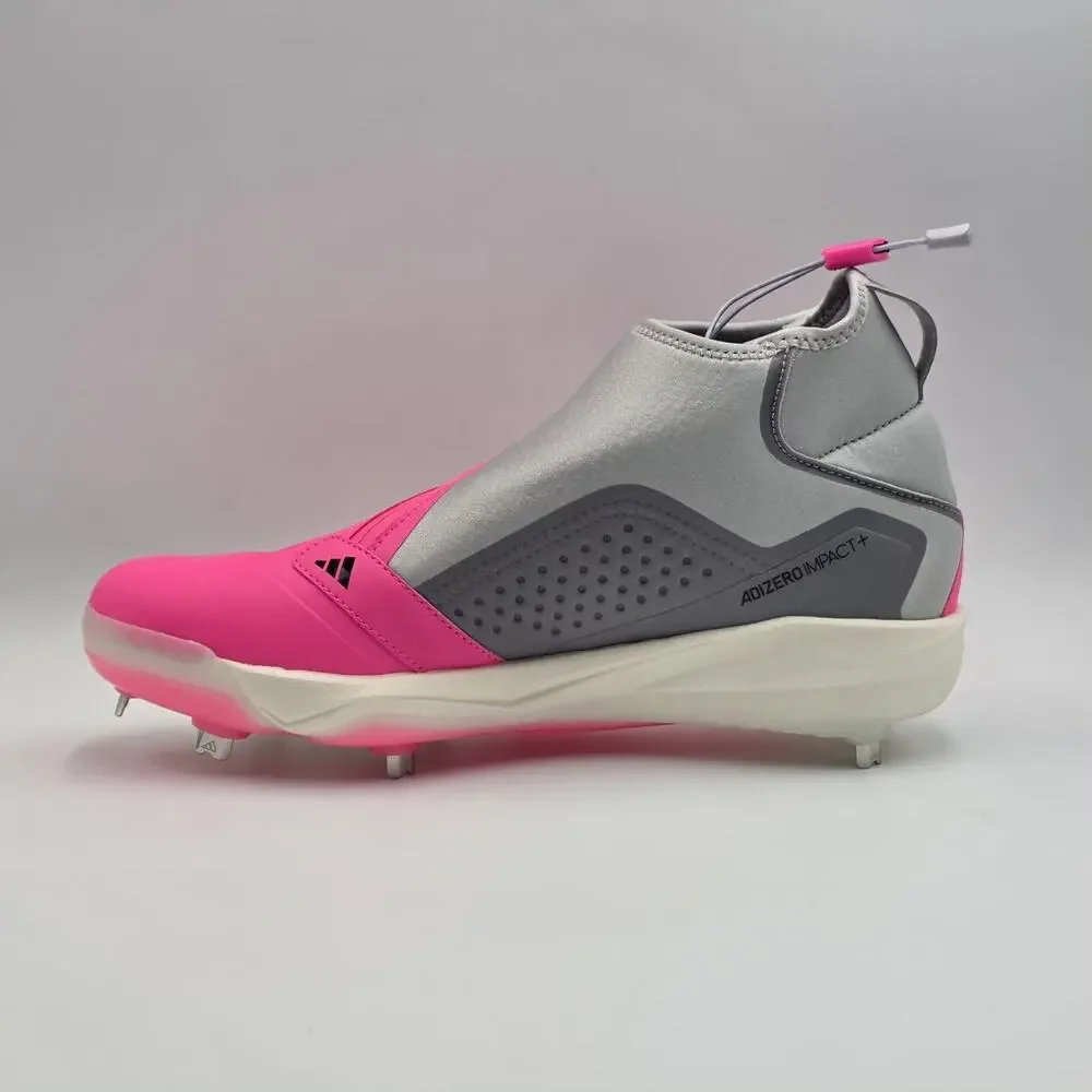 adidas Adizero Impact+ Baseball Cleats IF8484 Lucid Pink Men's Size 9 New